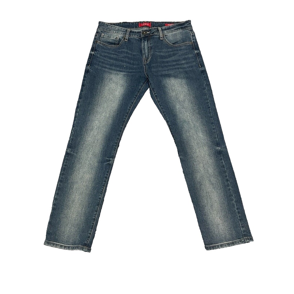 Guess Men's Skinny Scotch‎ Fit 33x30 Men's Jeans Distressed Classic Vintage EAC
